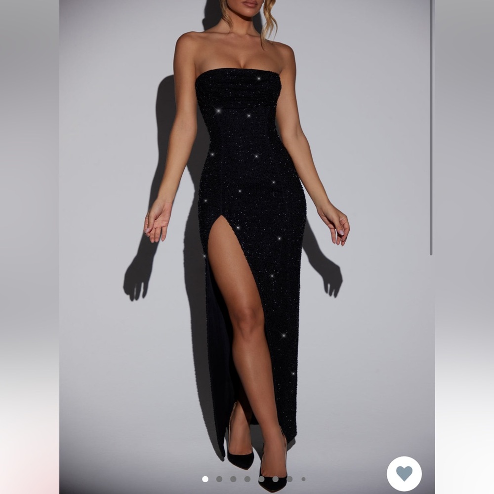 OH POLLY DRESS STRAPLESS DRESS